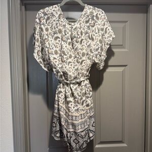 Spell green paisley romper